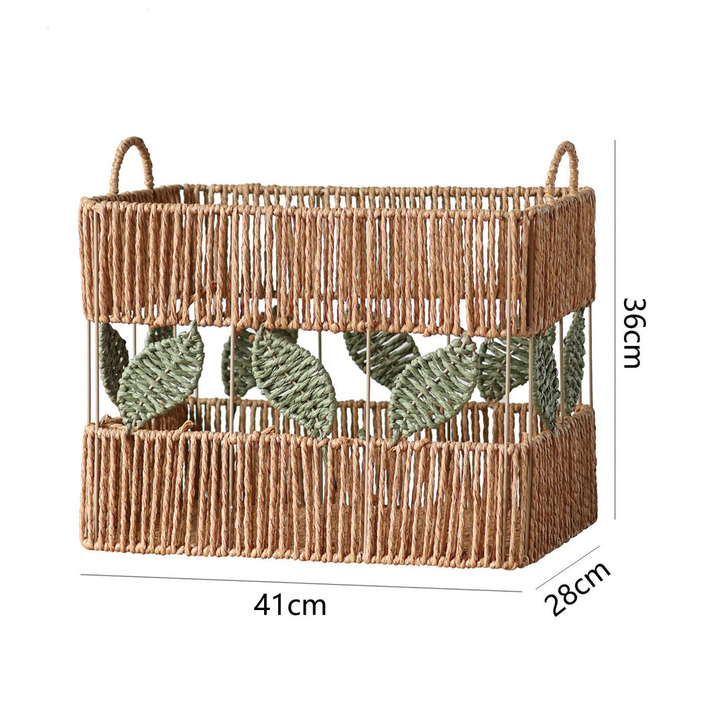 Storage Basket Woven Natural Fiber | Kelmera