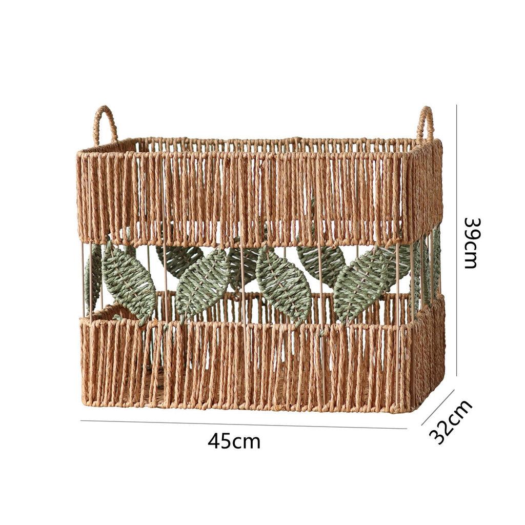 Storage Basket Woven Natural Fiber | Kelmera