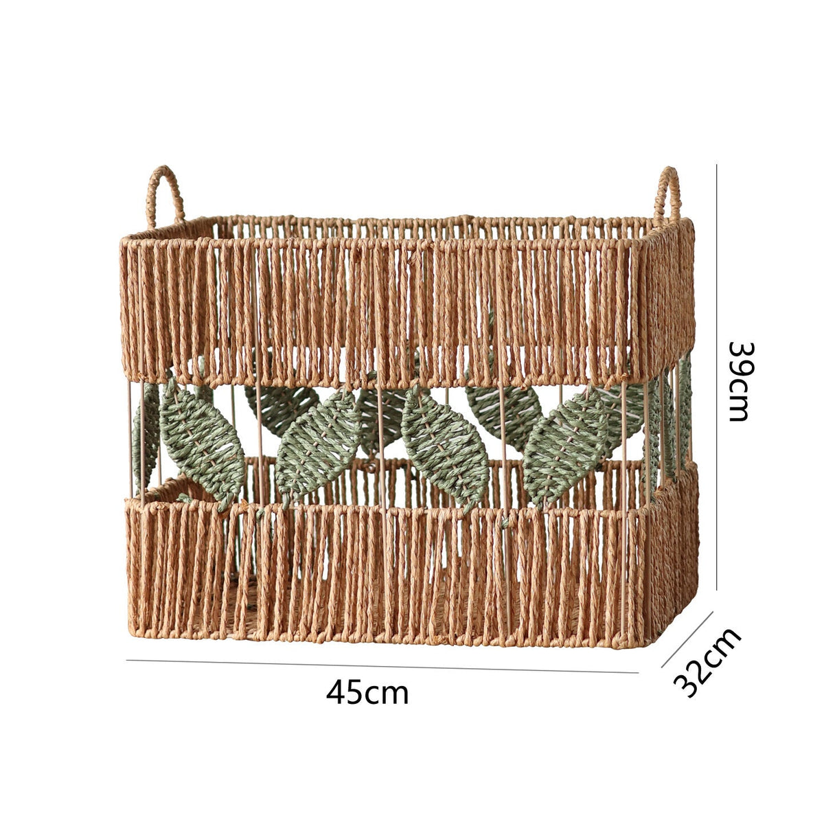 Storage Basket Woven Natural Fiber | Kelmera