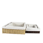 Storage Basket Woven Natural Fiber Soft Textile | Kelmera