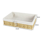 Storage Basket Woven Natural Fiber Soft Textile | Kelmera