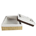 Storage Basket Woven Natural Fiber Soft Textile | Kelmera