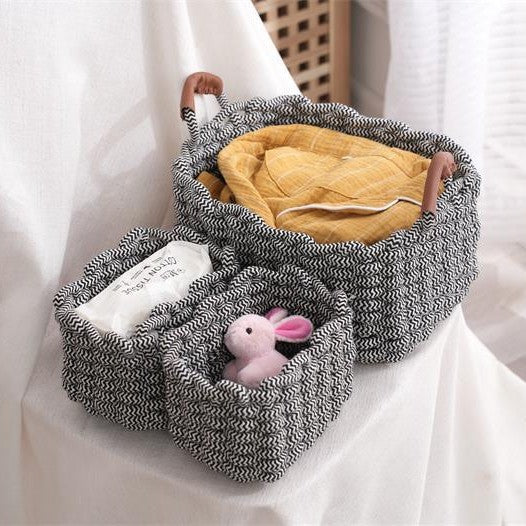 Storage Baskets Black White | Kelmera