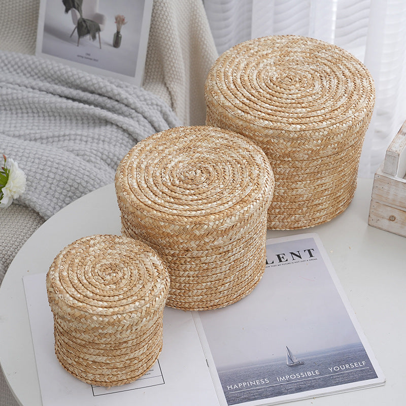 Storage Baskets Woven Natural Fiber Handcrafted | Kelmera