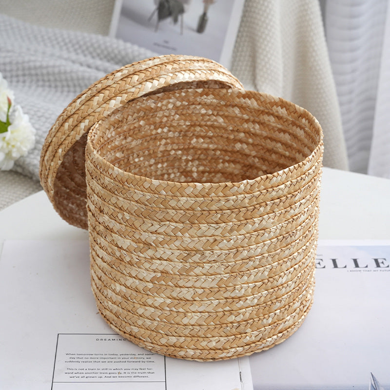 Storage Baskets Woven Natural Fiber Handcrafted | Kelmera