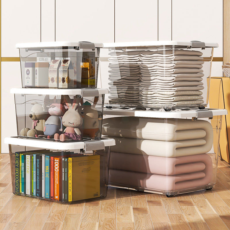 Storage Box Transparent White | Kelmera