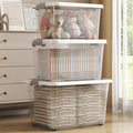 Storage Box Transparent White | Kelmera