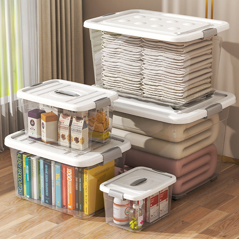 Storage Box Transparent White | Kelmera