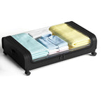 Storage Box with Wheels and Transparent Lid | Kelmera