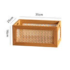 Storage Box Woven Natural Fiber Soft Textile | Kelmera