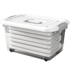 Storage Boxes Molded Plastic Stackable | Kelmera