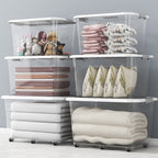 Storage Boxes Molded Plastic Stackable | Kelmera