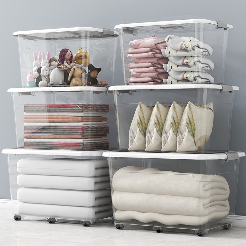 Storage Boxes Molded Plastic Stackable | Kelmera