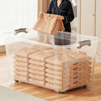 Storage Container Molded Plastic Stackable | Kelmera