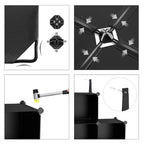 Storage Organizer Black 4 Layers | Kelmera