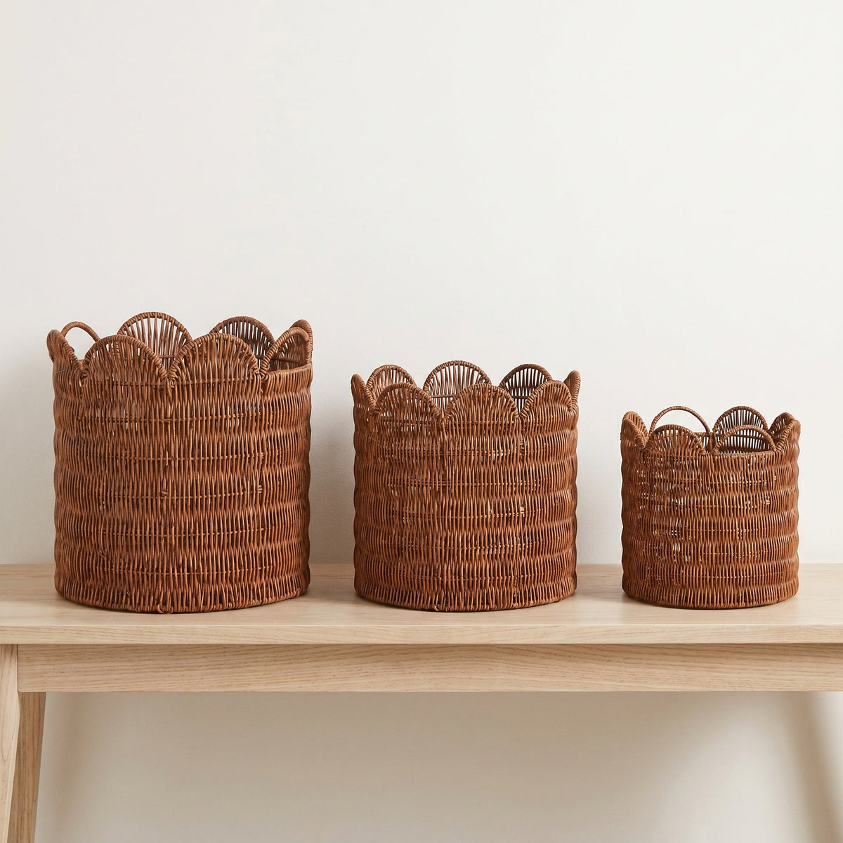 Straw Basket Soft Textile Handwoven | Kelmera