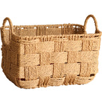 Structured Storage Basket made of Natural Material | Kelmera