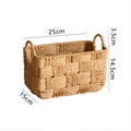 Structured Storage Basket made of Natural Material | Kelmera