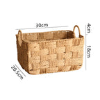 Structured Storage Basket made of Natural Material | Kelmera