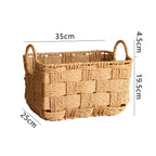 Structured Storage Basket made of Natural Material | Kelmera