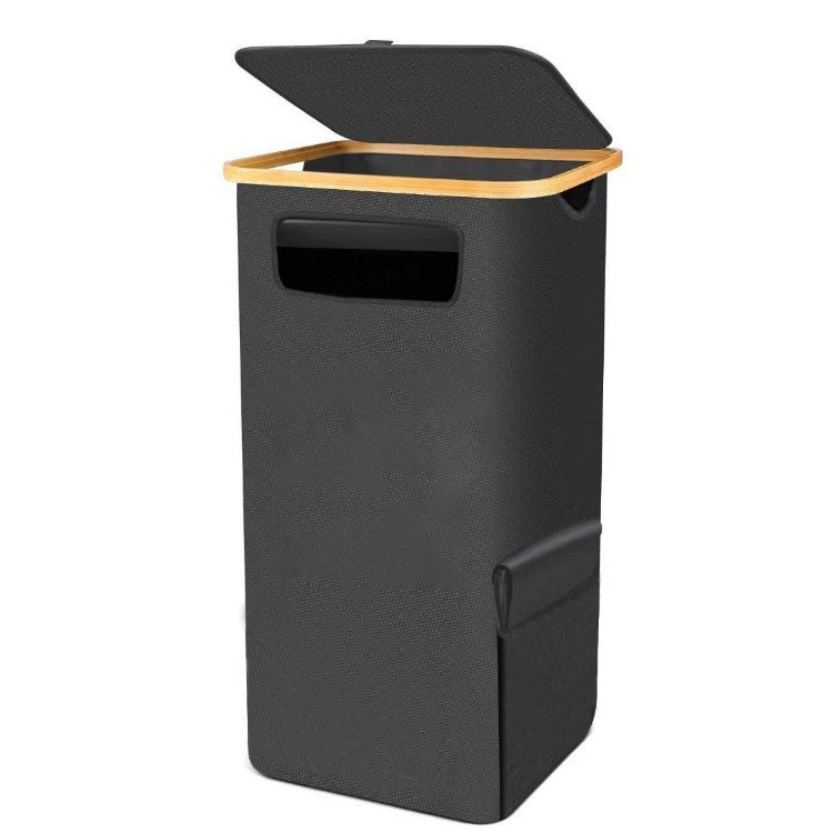 Stylish and Practical Waste Bin Bamboo Lidded | Kelmera