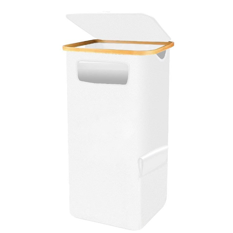 Stylish and Practical Waste Bin Bamboo Lidded | Kelmera