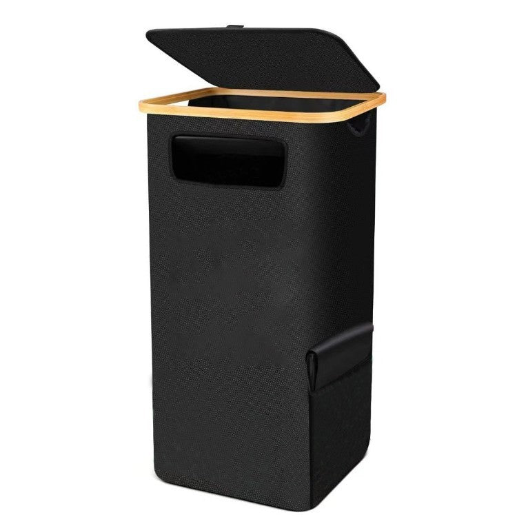 Stylish and Practical Waste Bin Bamboo Lidded | Kelmera