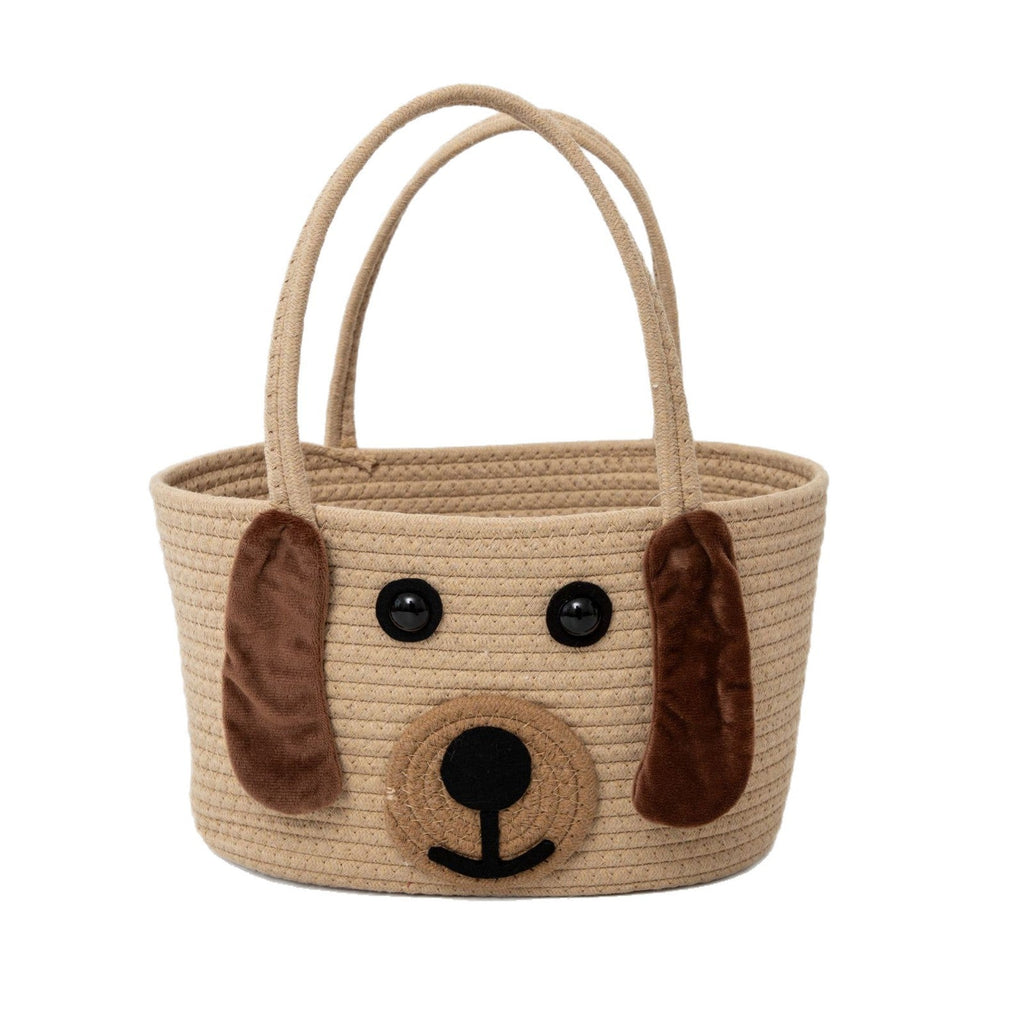 Stylish Carrying Basket with Colorful Handles | Kelmera