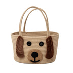 Stylish Carrying Basket with Colorful Handles | Kelmera