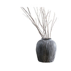 Stylish Ceramic Vase Black | Kelmera