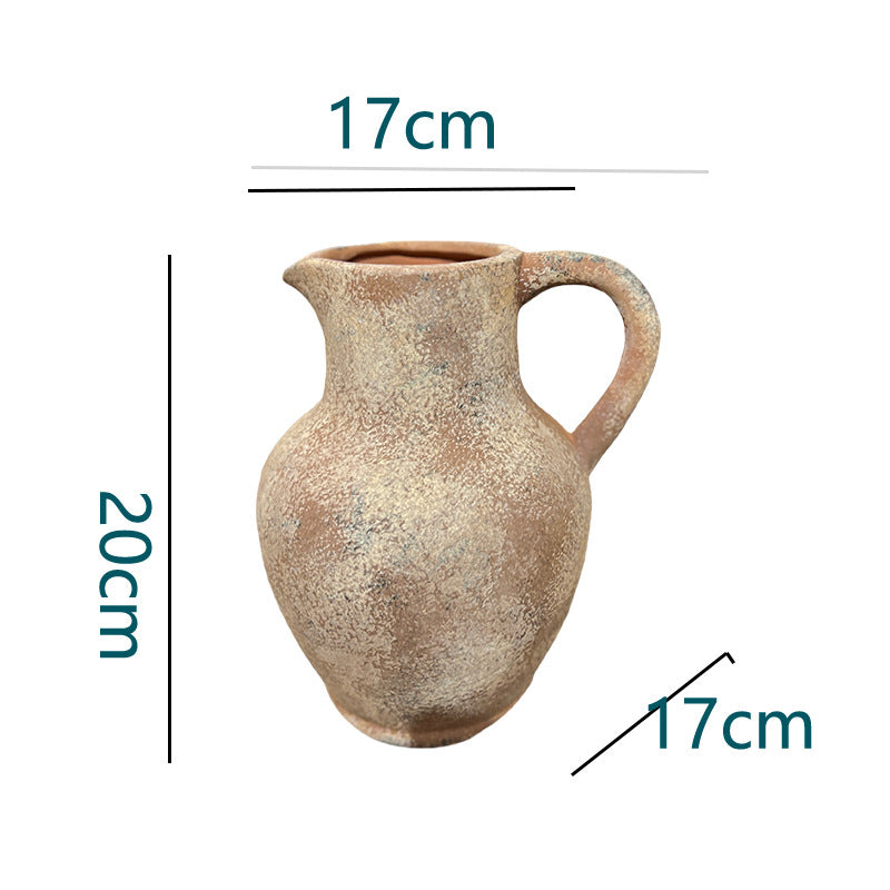 Stylish Ceramic Vase Red Sy C03D137 | Kelmera