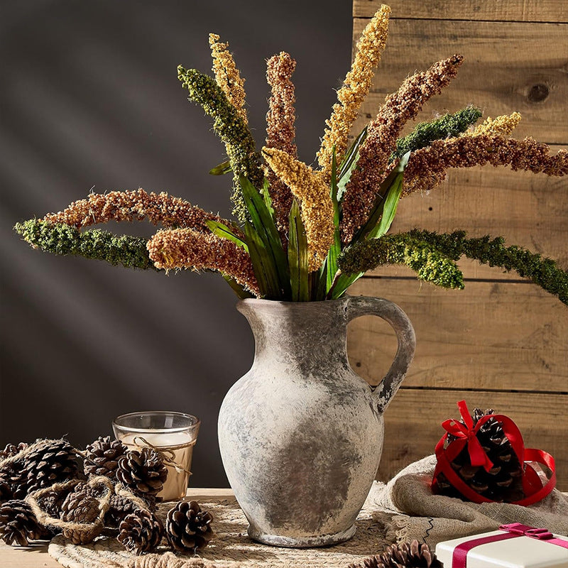 Stylish Ceramic Vase Red Sy C03D137 | Kelmera