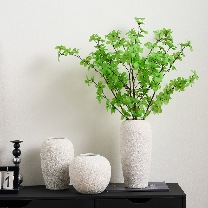 Stylish Ceramic Vase with Textured Design | Kelmera