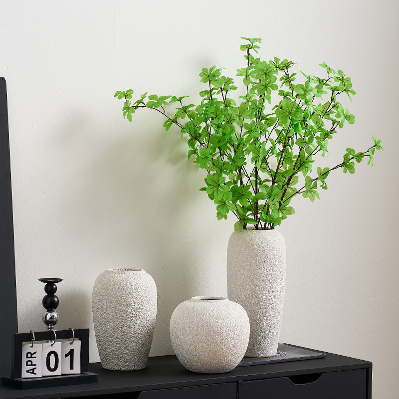 Stylish Ceramic Vase with Textured Design | Kelmera
