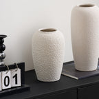 Stylish Ceramic Vase with Textured Design | Kelmera