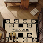 Stylish Geometric Patterned Floor Mat | Kelmera