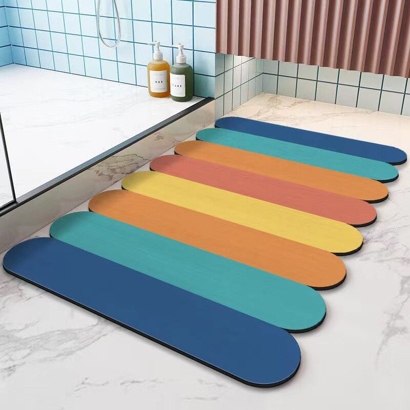 Stylish Gradient Bath Mat | Kelmera