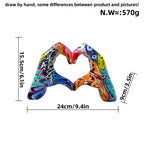 Stylish Hand Sculptures with Colorful Design | Kelmera