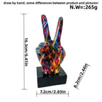 Stylish Hand Sculptures with Colorful Design | Kelmera