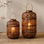 Stylish Handcrafted Rattan Lantern | Kelmera