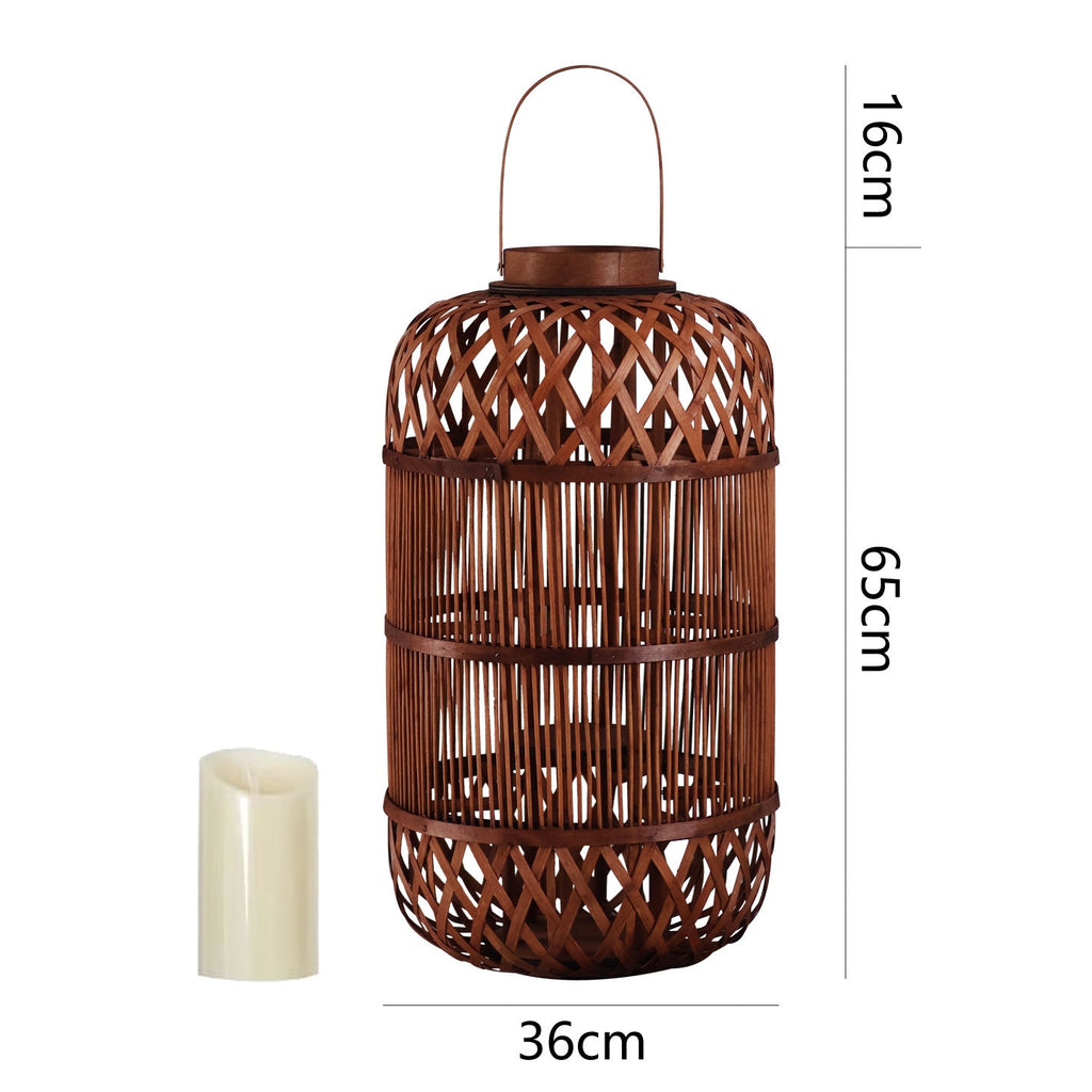 Stylish Handcrafted Rattan Lantern | Kelmera