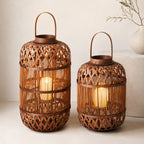 Stylish Handcrafted Rattan Lantern | Kelmera