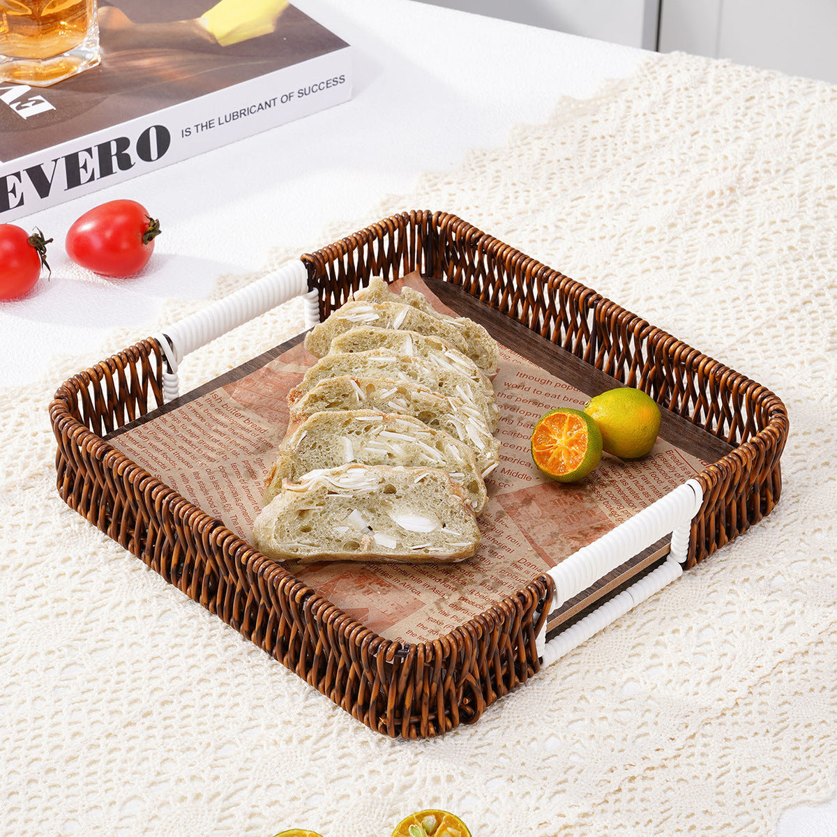 Stylish Handwoven Serving Tray | Kelmera
