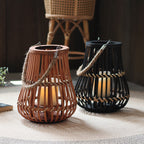 Stylish Lantern with Hemp Handle | Kelmera