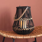 Stylish Lantern with Hemp Handle | Kelmera