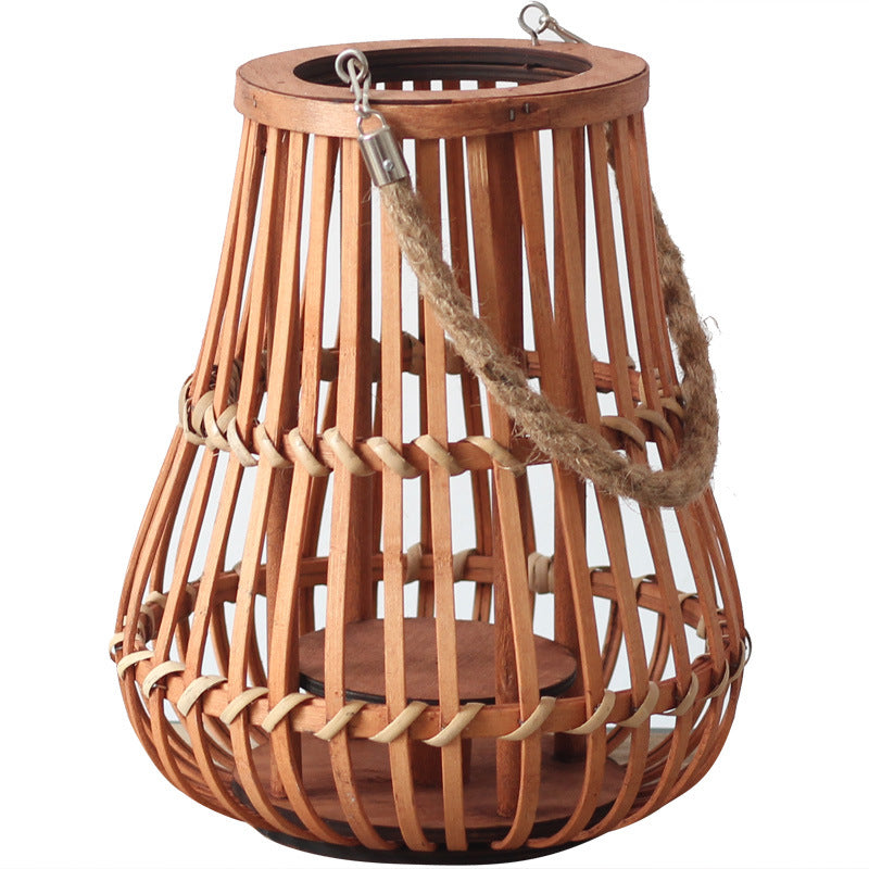 Stylish Lantern with Hemp Handle | Kelmera