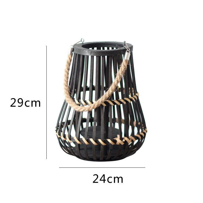 Stylish Lantern with Hemp Handle | Kelmera