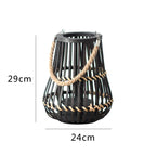 Stylish Lantern with Hemp Handle | Kelmera