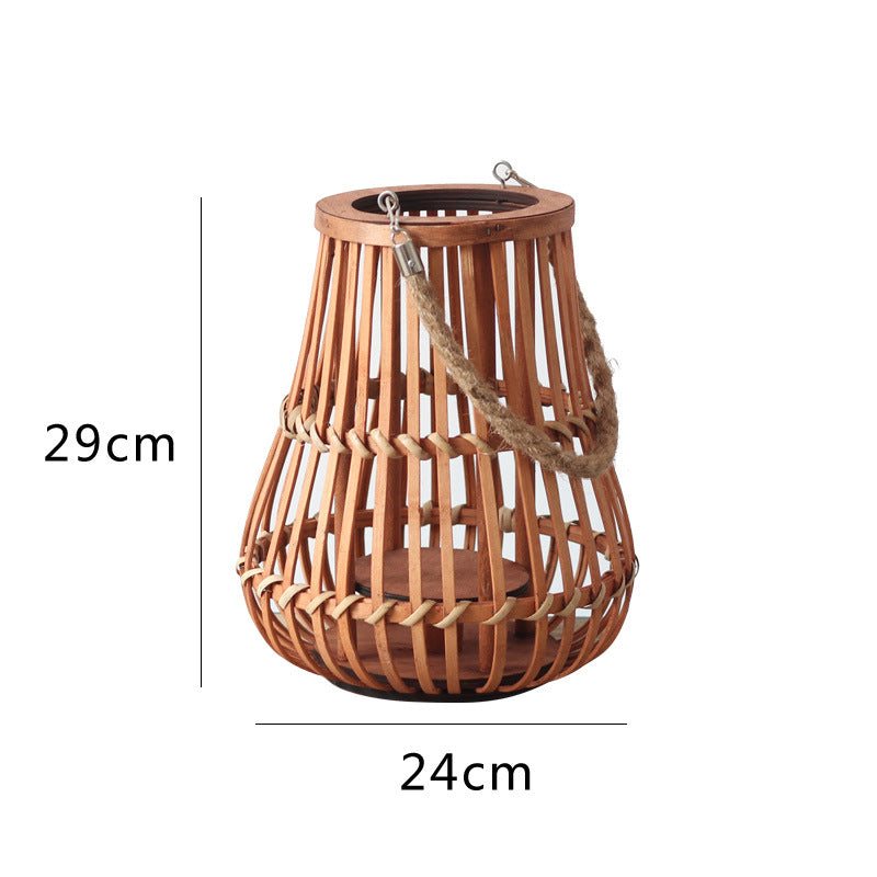 Stylish Lantern with Hemp Handle | Kelmera