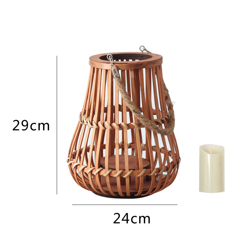 Stylish Lantern with Hemp Handle | Kelmera